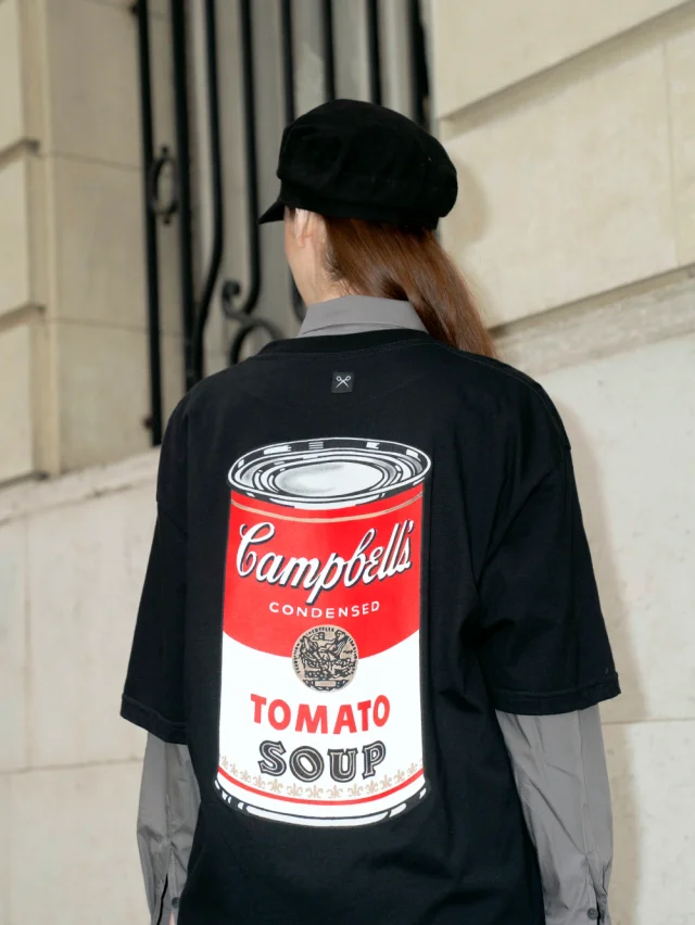 Remera Andy Warhol [ Negro ]