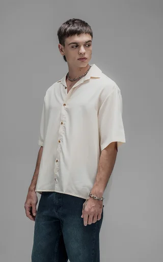 Camisa Core [ Off White ] - Vista 3