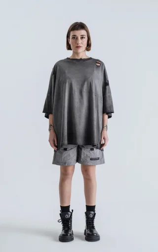 Remera Star Wars [ Maltinto Gris ] - Vista 1