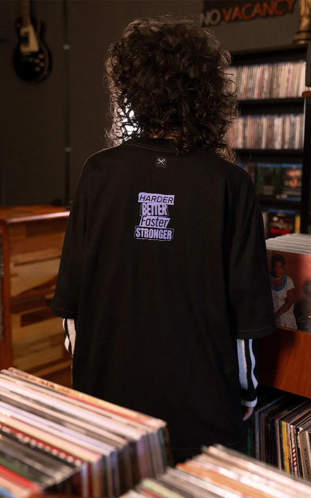 Remera Daft Punk [ Negro ]