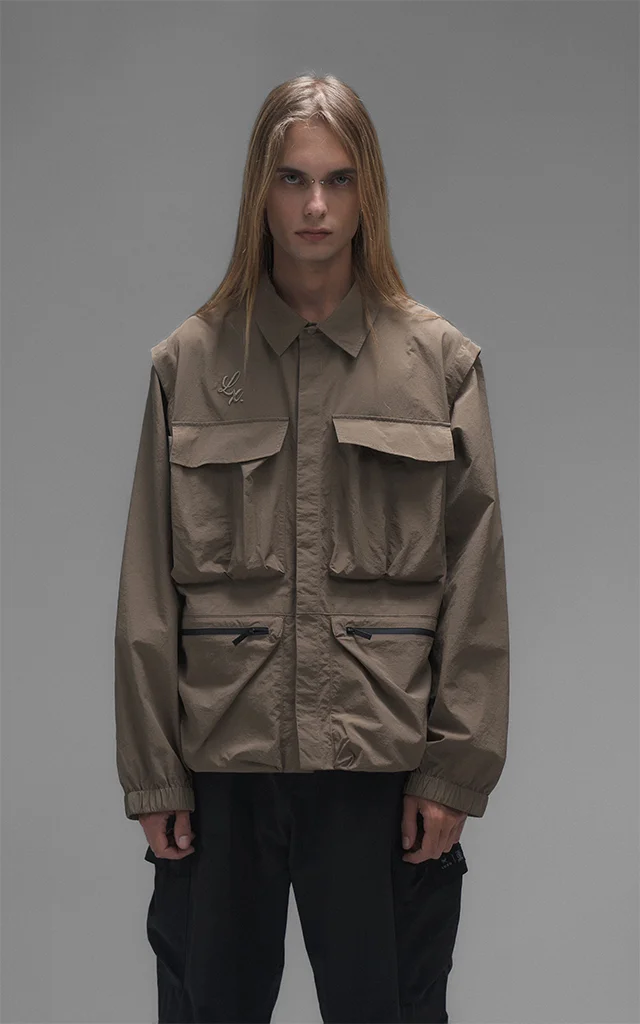 Campera Grid [ Chocolate ]