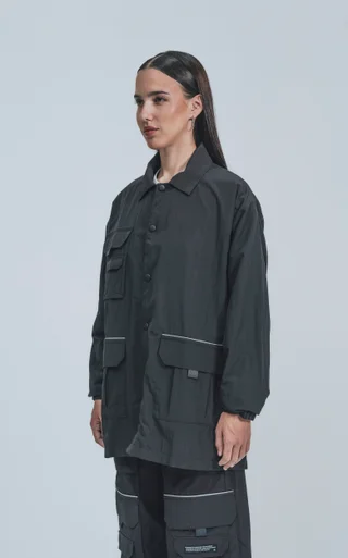 Campera Cameron [ Negro ] - Vista 3