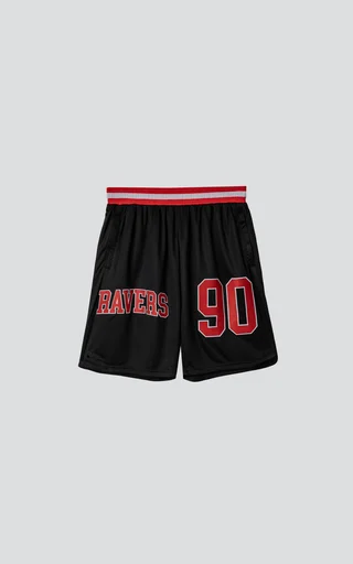 Bermuda Ravers Nba [ Negro / Rojo ] - Vista 1