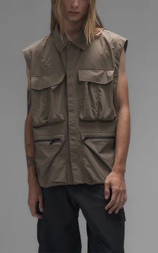 Campera Grid [ Chocolate ] - Vista 2