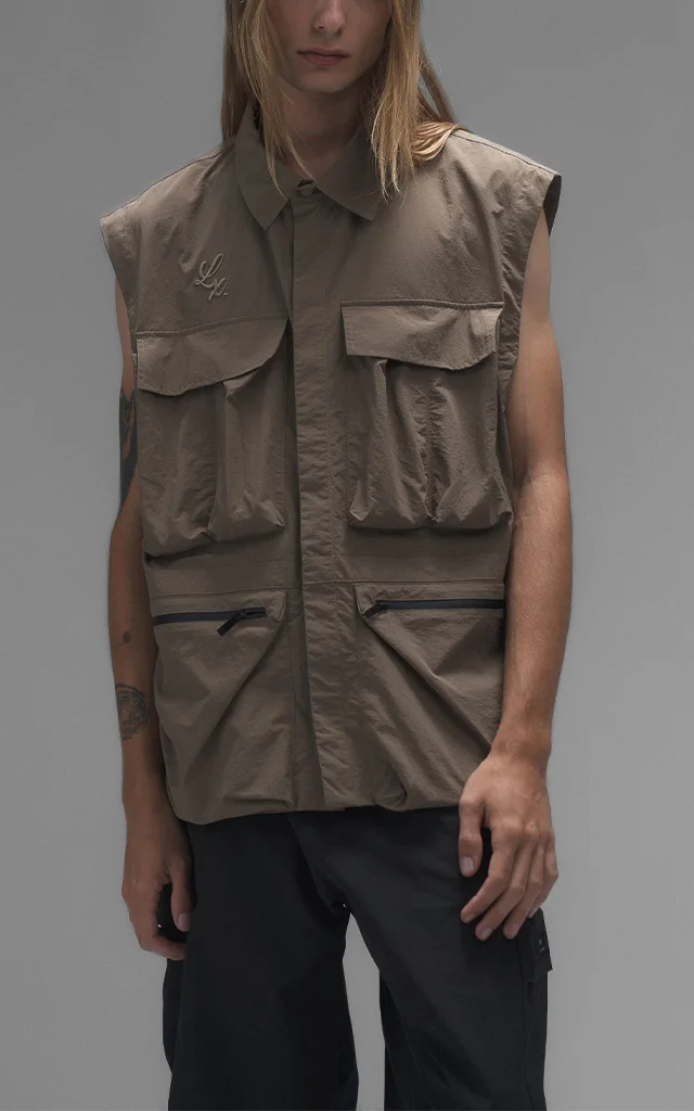 Campera Grid [ Chocolate ]