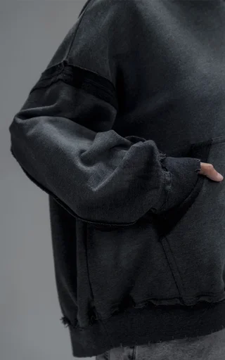 Hoodie Effect [ P. Gris ] - Vista 4