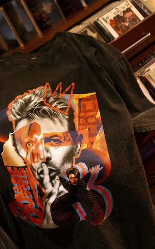 Remera David Bowie [ Nevado ] - Vista 5