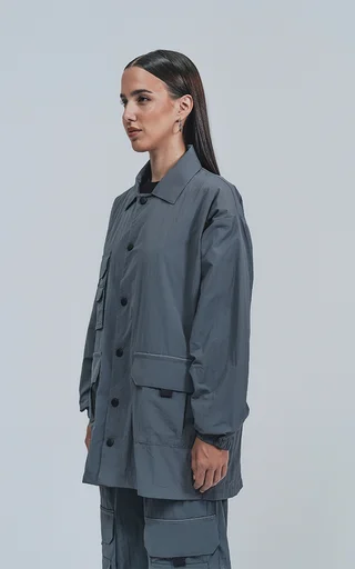 Campera Cameron [ Gris ] - Vista 2