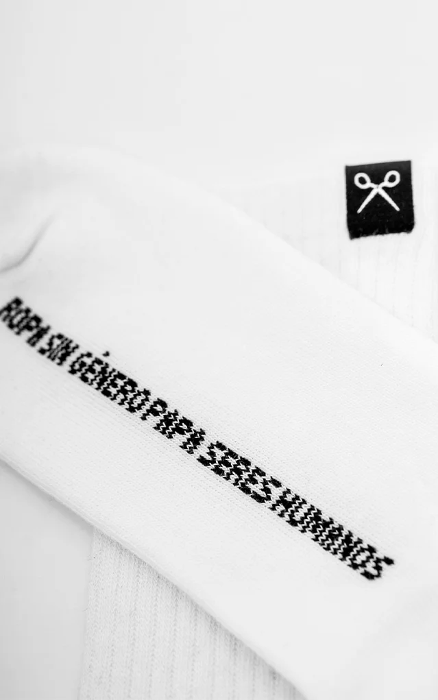 Medias P.M. Pack x2 unid. [ Blanco - Blanco ]