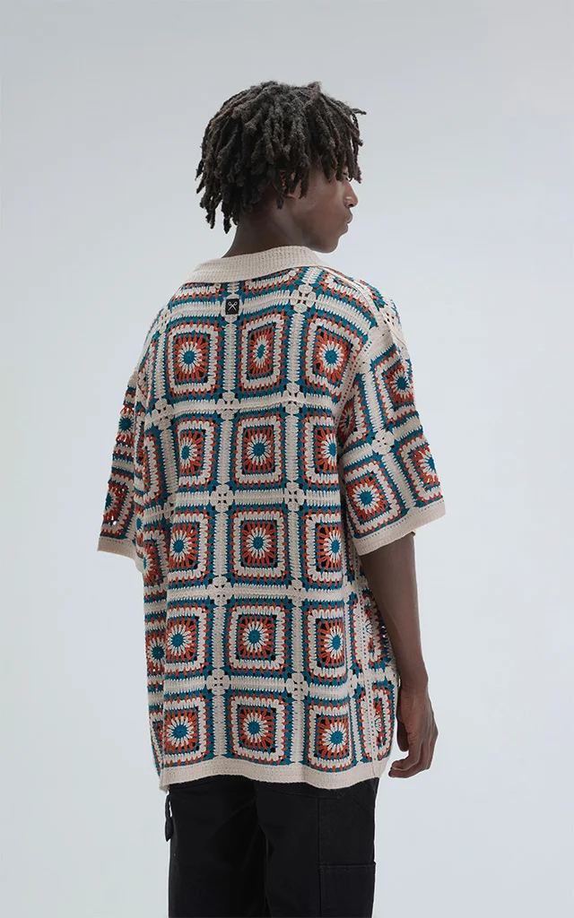 Camisa Tejida Hana [ Beige ]