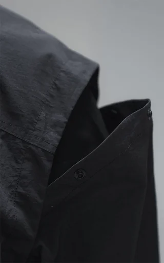 Campera Grid [ Negro ] - Vista 5