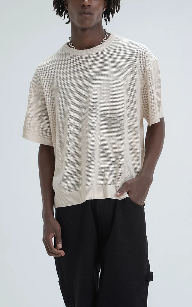 Remera Kronos [ Beige ]