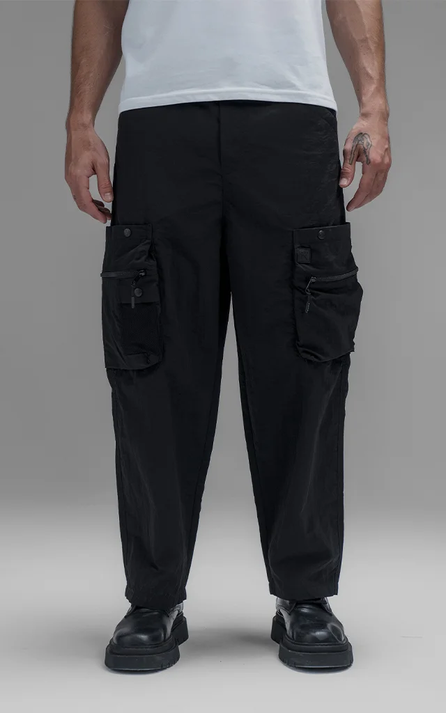 Pantalón Cords  [ Negro ]