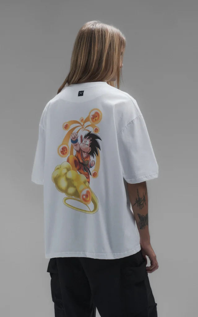 Remera Dragon Ball 3 [ Blanco ]