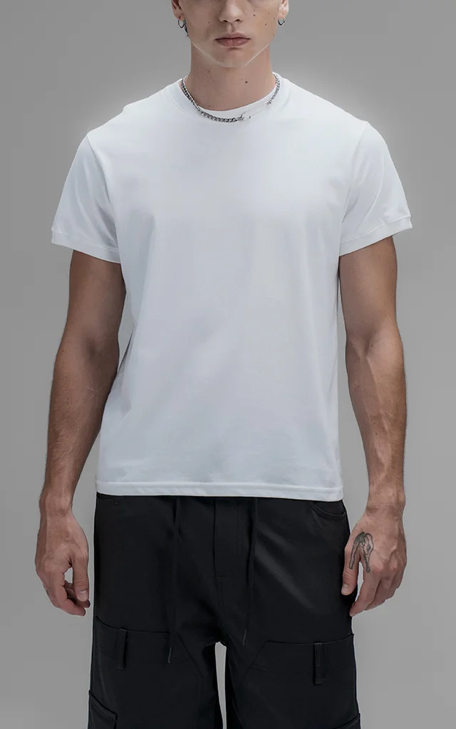 Remera Slim Fit [ Blanco ]