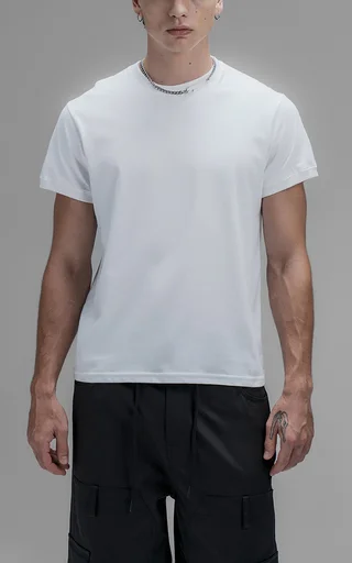 Remera Slim Fit [ Blanco ] - Vista 3