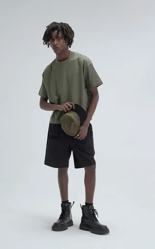 Remera Tracy [ Militar ] - Vista 5