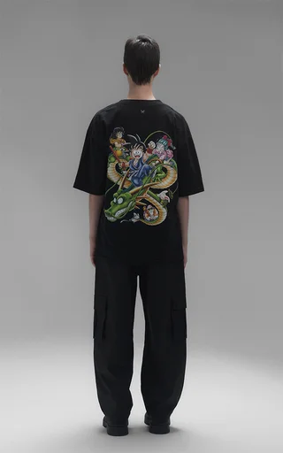 Remera Dragon Ball 2 [ Negro ] - Vista 4