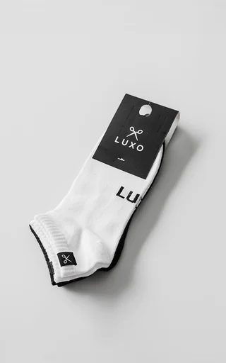 Soquete P.M Pack x2 unid. [ Negro - Blanco ] - Vista 1