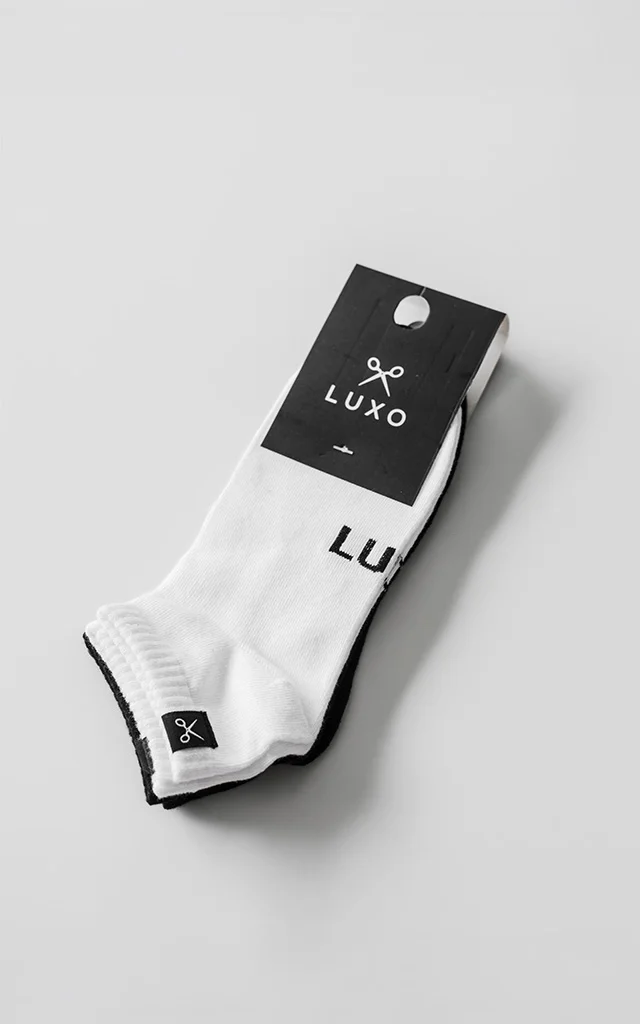 Soquete P.M Pack x2 unid. [ Negro - Blanco ]