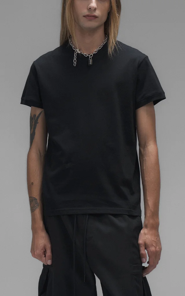 Remera Slim Fit [ Negro ]