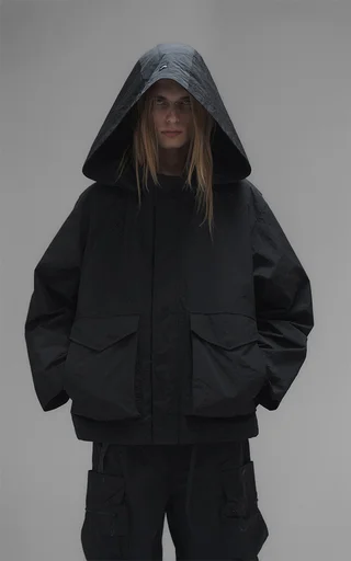 Campera Ziso [ Negro ] - Vista 2