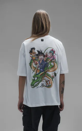 Remera Dragon Ball 2 [ Blanco ] - Vista 1