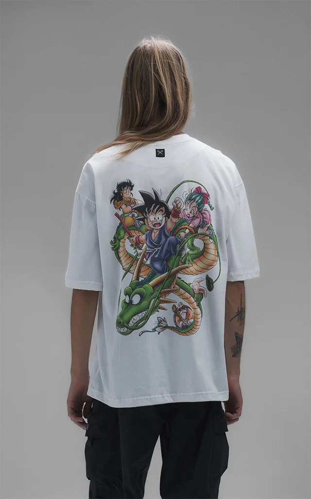 Remera Dragon Ball 2 [ Blanco ]