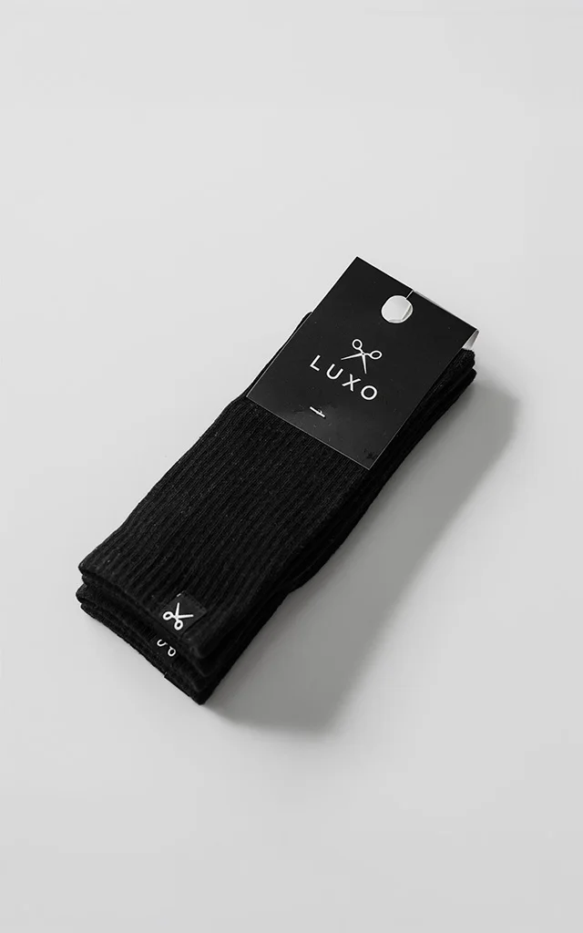 Medias P.M. Pack x2 unid. [ Negro - Negro ]