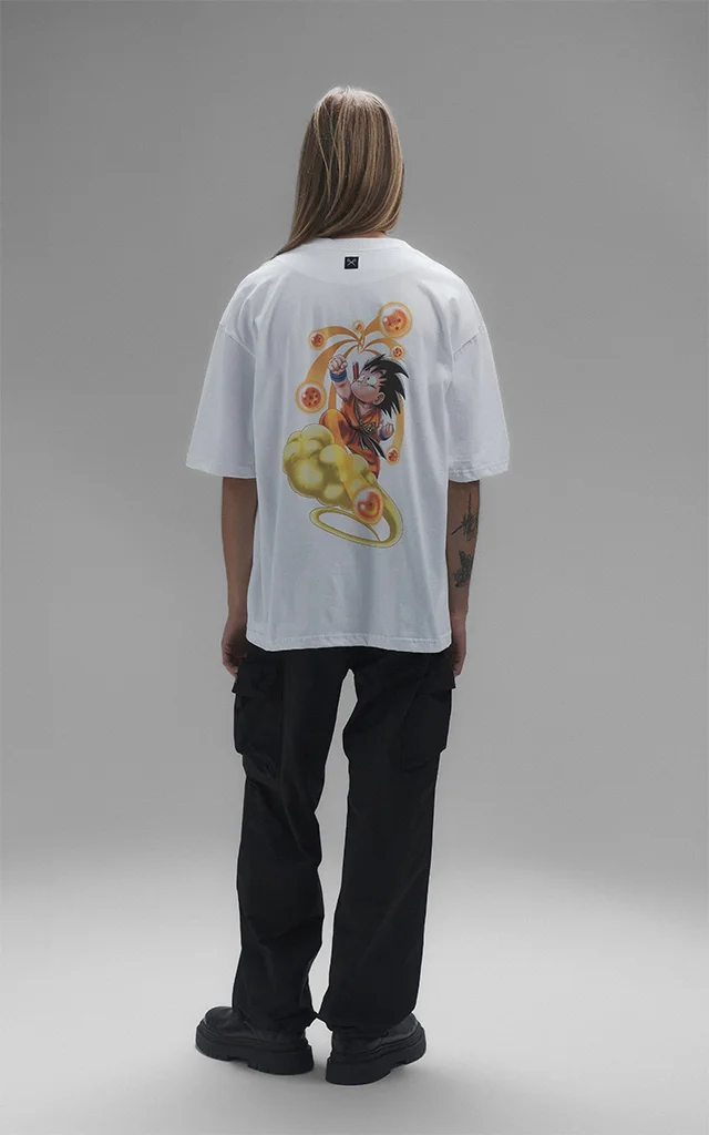 Remera Dragon Ball 3 [ Blanco ]