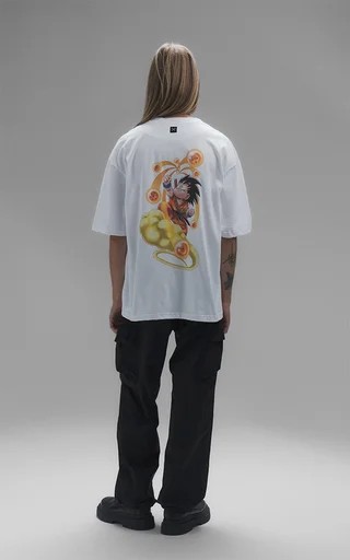 Remera Dragon Ball 3 [ Blanco ] - Vista 5
