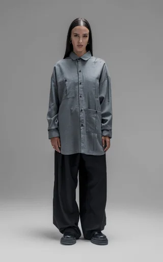 Camisa Rector [ Melange ] - Vista 1