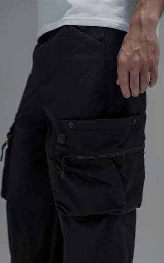 Pantalón Cords  [ Negro ] - Vista 4