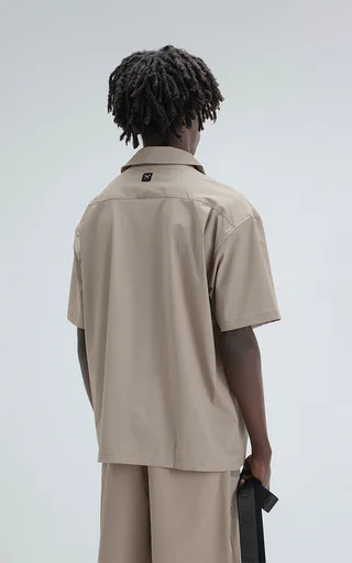 Camisa Soma [ Beige ] - Vista 2
