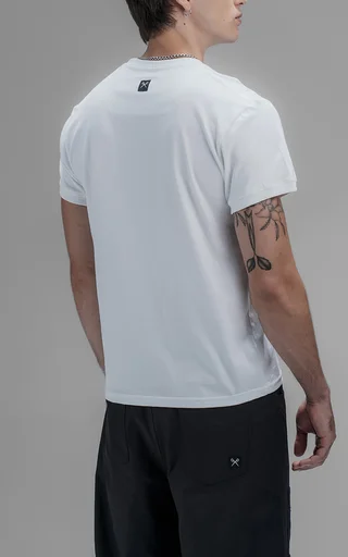Remera Slim Fit [ Blanco ] - Vista 5