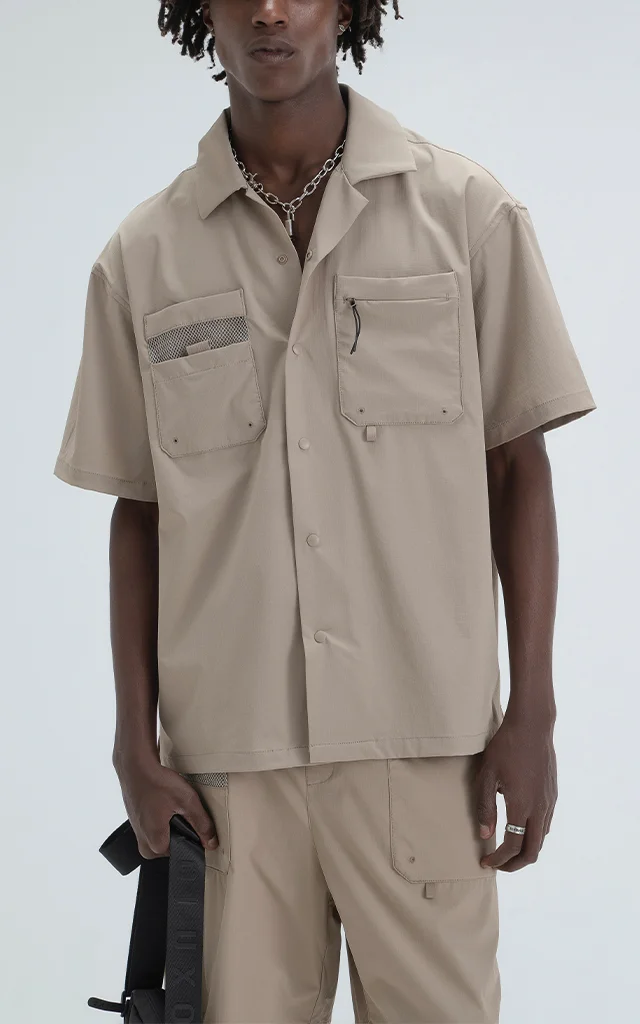 Camisa Soma [ Beige ]