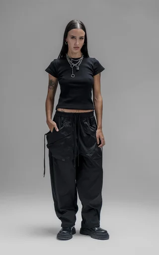 Pantalón Axis [ Negro ] - Vista 4