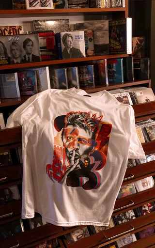 Remera David Bowie [ Blanco ] - Vista 4