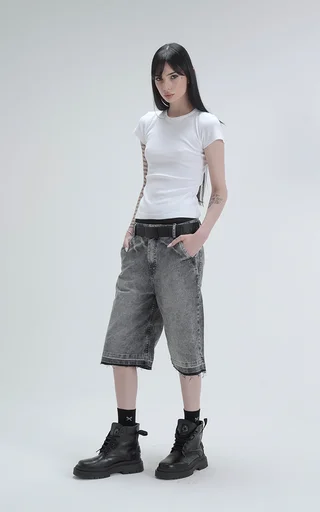 Remera Baby Tee [ Blanco ] - Vista 6