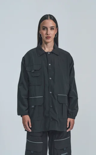 Campera Cameron [ Negro ] - Vista 1