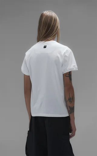 Remera Slim Fit [ Blanco ] - Vista 2