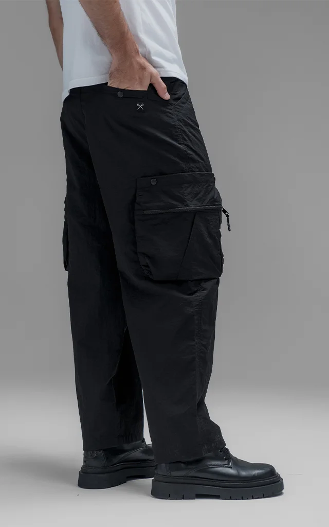 Pantalón Cords  [ Negro ]