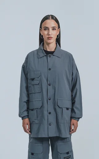 Campera Cameron [ Gris ] - Vista 1