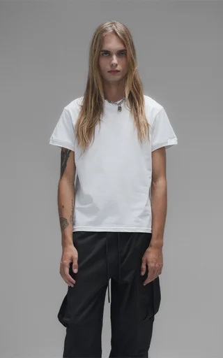 Remera Slim Fit [ Blanco ] - Vista 1