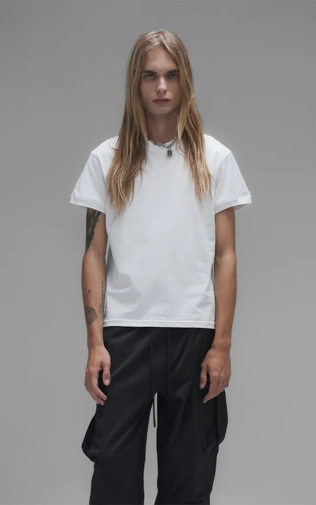 Remera Slim Fit [ Blanco ]
