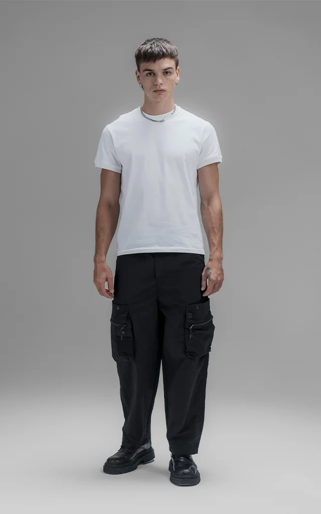Pantalón Cords  [ Negro ]