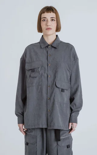 Camisa Ml Unity [ Grafito ] - Vista 1