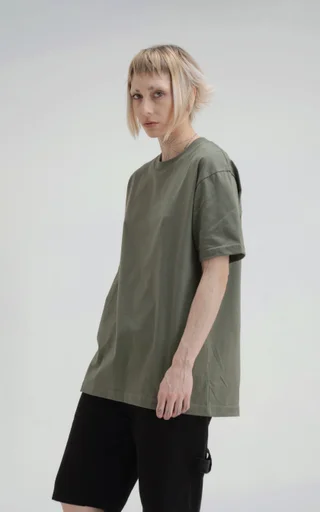 Remera B2Basic Premium  [ Militar ] - Vista 5