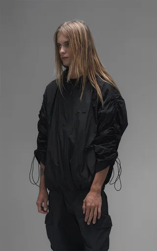 Campera Wave [ Negro ] - Vista 2