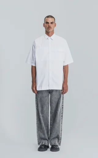 Camisa Mc Owner Bis [ Blanco ] - Vista 2